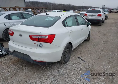 2016 Kia Rio Lx из США, поврежденный, VIN KNADM4A31G6557767